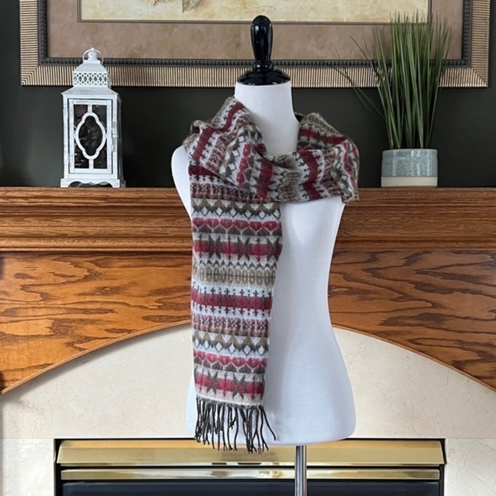 D&Y Women's Super Soft Fringe‎ Scarf 11.5” X 70”